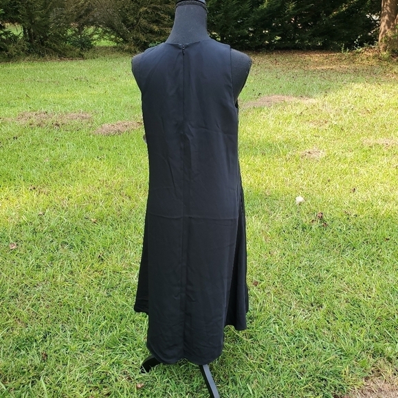Long high-low black sleeveless Alfani dress NWT - Picture 4 of 5